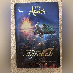 3/$10 Disney Aladdin Far from Agrabah Hardcover Children’s Book by Aisha Saeed